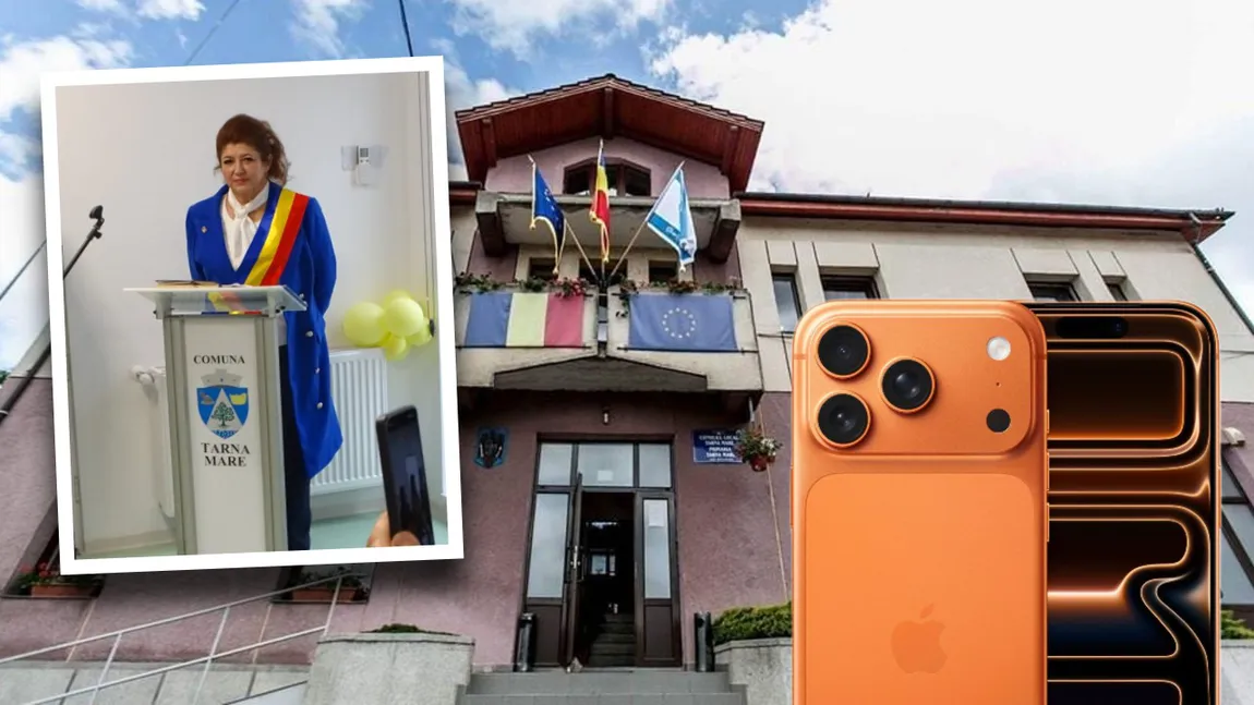 Austeritatea NU s-a născut la sat! Primăria unei comune cu 3.500 de locuitori a cheltuit peste 10.000 de euro pe opt iPhone-uri 17 Pro, chiar înainte de Crăciun