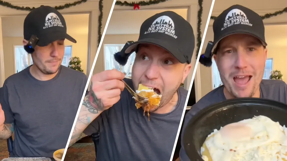 Un vlogger american a fost cucerit de mâncarea românească, iar reacția sa a devenit rapid virală. Ce preparat l-a dat pe spate: „Nu știu cine mi-a ascuns mâncarea românească până acum”