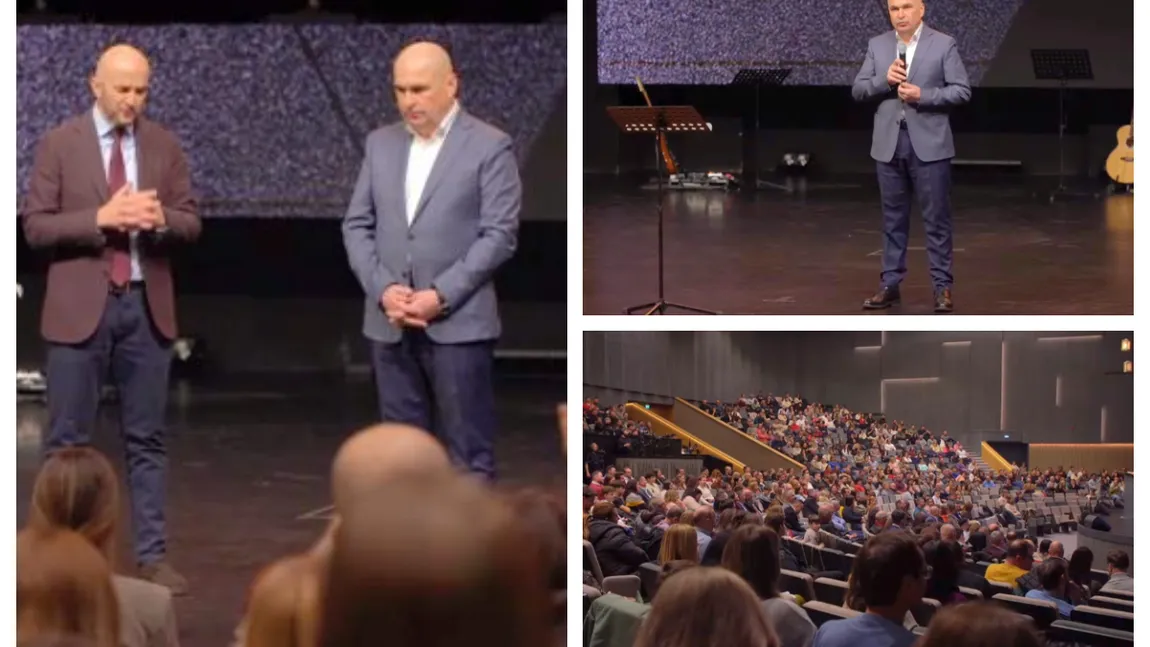 VIDEO Rugăciune pentru premierul Ilie Bolojan la Biserica Baptistă din Oradea: ”Doamne, te rog să pui peste dânsul înțelepciunea care vine de sus”