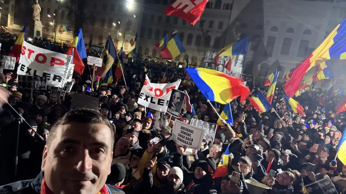 Revoltă în fața Guvernului! Peste 10.000 de protestatari îi cer demisia lui Bolojan: „Bolojan nu uita, România nu te vrea” / „Călin Georgescu Președinte”