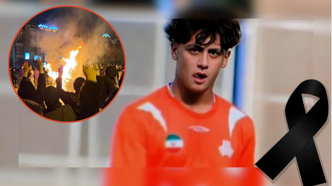 Un tânăr fotbalist și-a pierdut viața în timpul protestelor din Iran. Autoritățile refuză să predea trupul neînsuflețit familiei