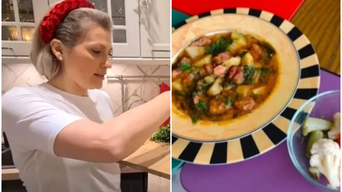 Tocăniță de cartofi cu afumătură. Mirela Vaida a dezvăluit rețeta: 