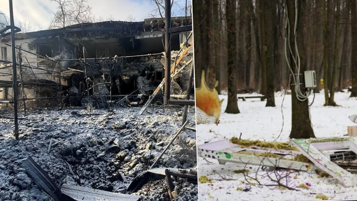 Forțele ruse a atacat Feldman EcoPark, de lângă Harkov. Zeci de animale au fost ucise