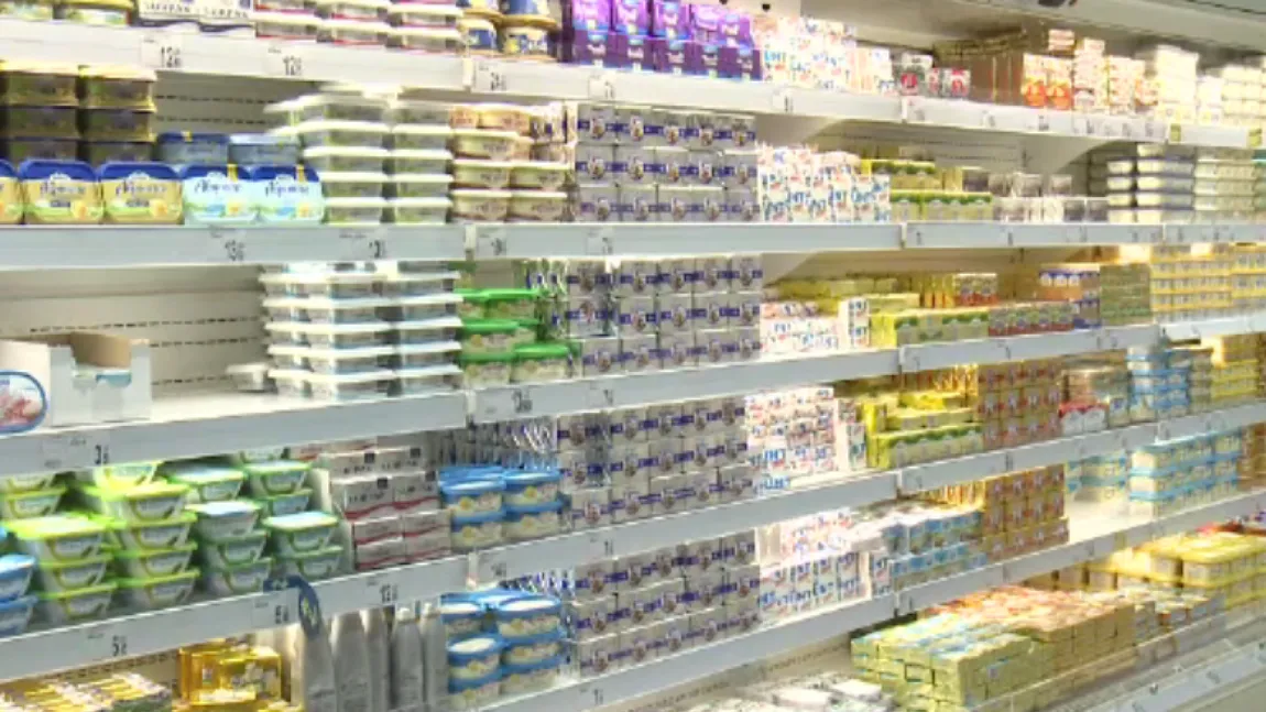 Prețurile alimentelor la început de 2026, mai mari decât anul trecut. Fluctuații mari la unt și porc