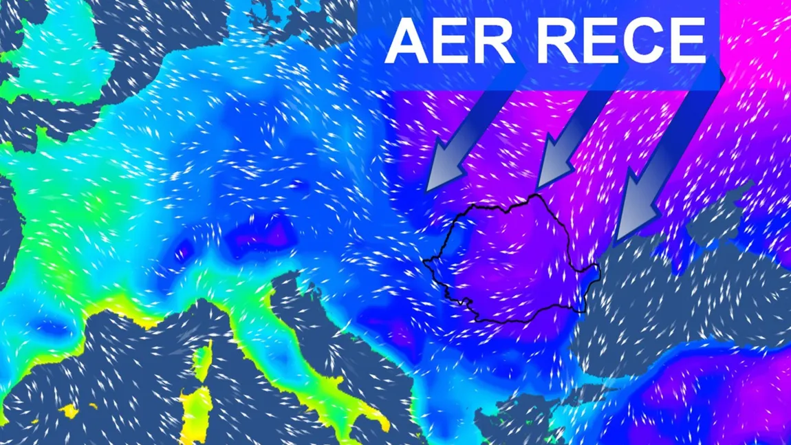 Vortexul polar se întoarce în România. ANM anunță ger năprasnic, ninsori și polei în zilele următoare. Temperaturile vor coborî până la –18 grade Celsius
