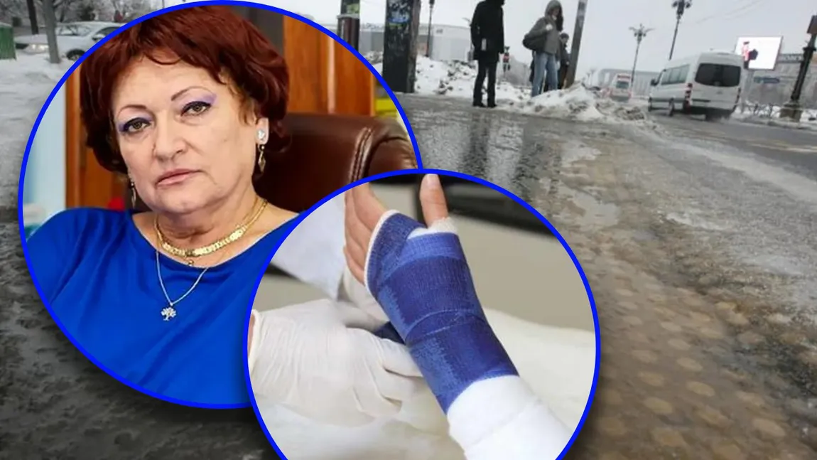 EXCLUSIV Monica Pop a ajuns cu mâna în ghips! Medicul a alunecat pe gheață, iar acum depinde de ajutorul soțului: „Am dureri cumplite, este foarte greu”