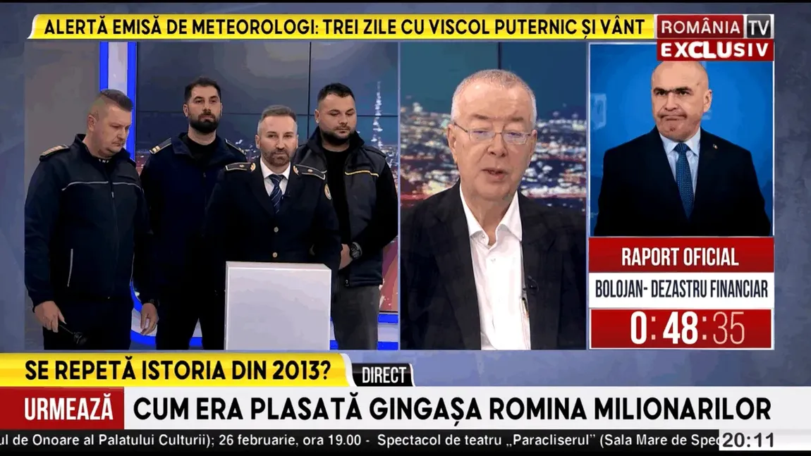 EXCLUSIV Polițiștii, în platoul România TV, după protestele din stradă față de măsurile lui Bolojan: ”Este mai urât decât a fost Băsescu”