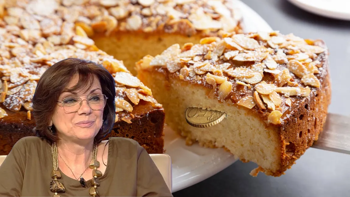 Cum prepari Vasilopita, desertul copilăriei a lui Carmen Tănase! Fiecare felie ascunde o surpriză simbolică