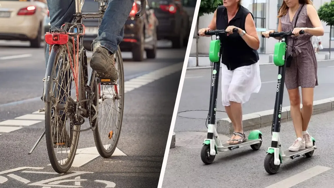 Accidente cu bicicliști și trotinetiști în 2026. Reguli noi, piste „fantomă” și greșeli care pot schimba complet vina în trafic