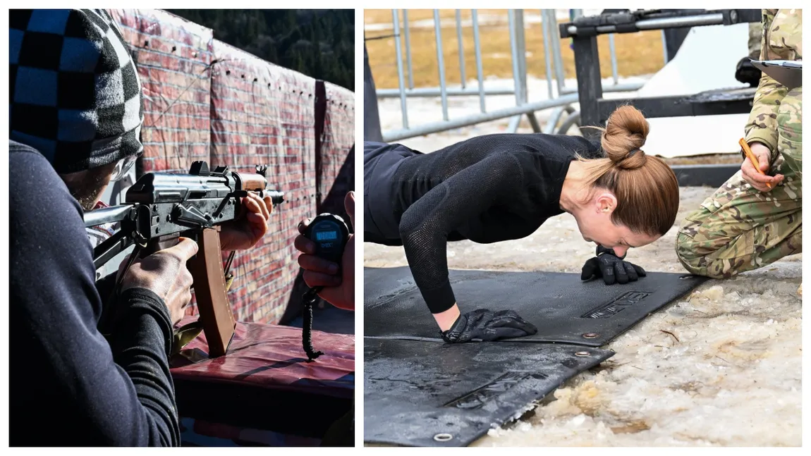 Valentine's Day ca-n ”Misiune imposibilă”. Peste 200 de tineri s-au antrenat alături de Forțele pentru Operații Speciale ale Armatei. ”Pregătirea nu ține cont de vreme” VIDEO + FOTO SPECTACULOASE!