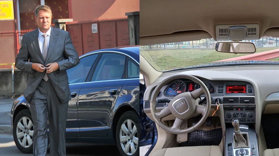 Autoturismul Audi A6 folosit de Klaus Iohannis pe când era primar a fost vândut la licitație. Prețul incredibil oferit de cumpărător pentru mașina cu numai 120.000 de kilometri GALERIE FOTO