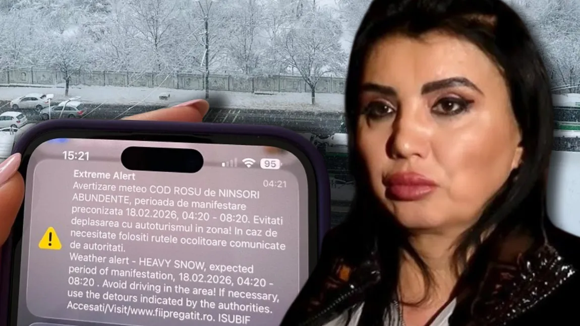 Adriana Bahmuțeanu, reacție tranșantă după primirea mesajului Ro-Alert la 4 dimineața: 