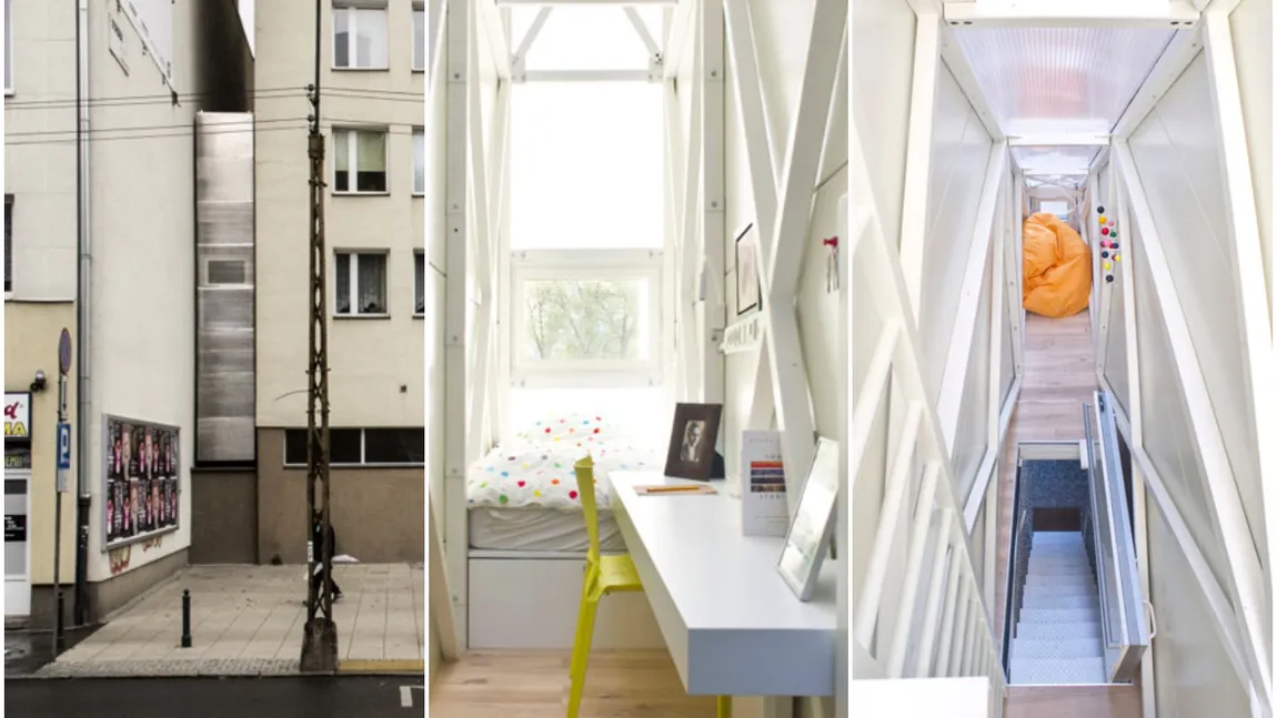 Cum arată și unde se află cea mai îngustă locuință din lume. Nu are nici măcar 1 metru lățime, iar suprafața ei este de 14 metri pătrați