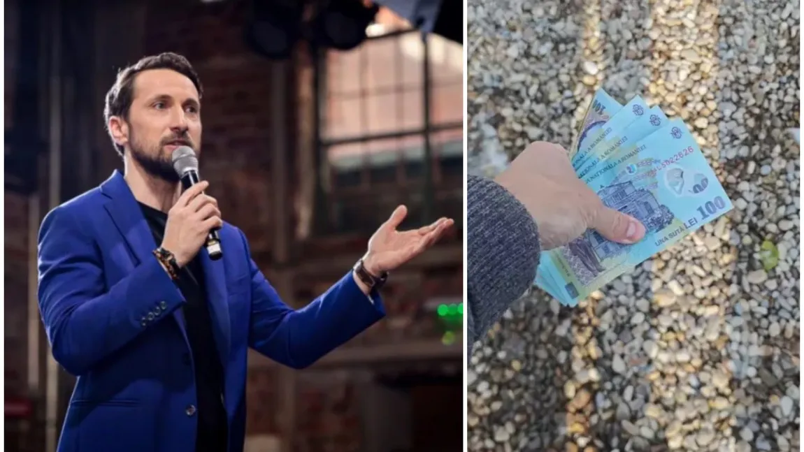 Dani Oțil a găsit un teanc de bani pe jos. Primul lucru pe care l-a făcut prezentatorul: 