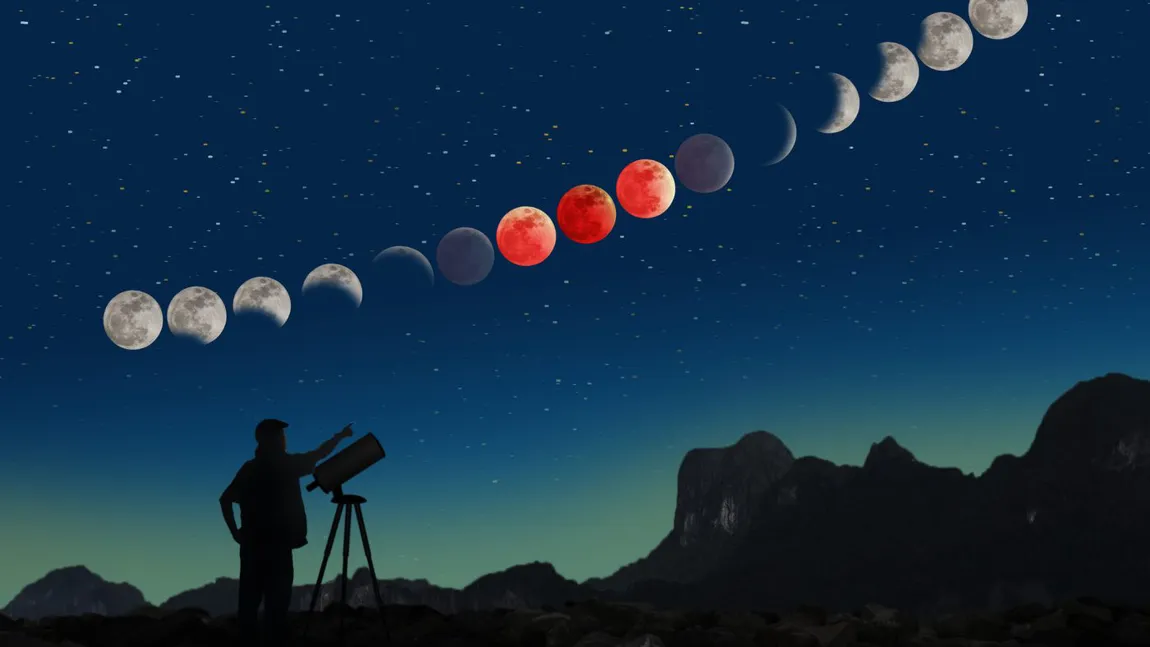 ECLIPSA de LUNĂ PLINĂ declanşează un VAL URIAȘ de ENERGII pe Pământ! Ce schimbări urmează după Luna plină sângerie din 3 martie?