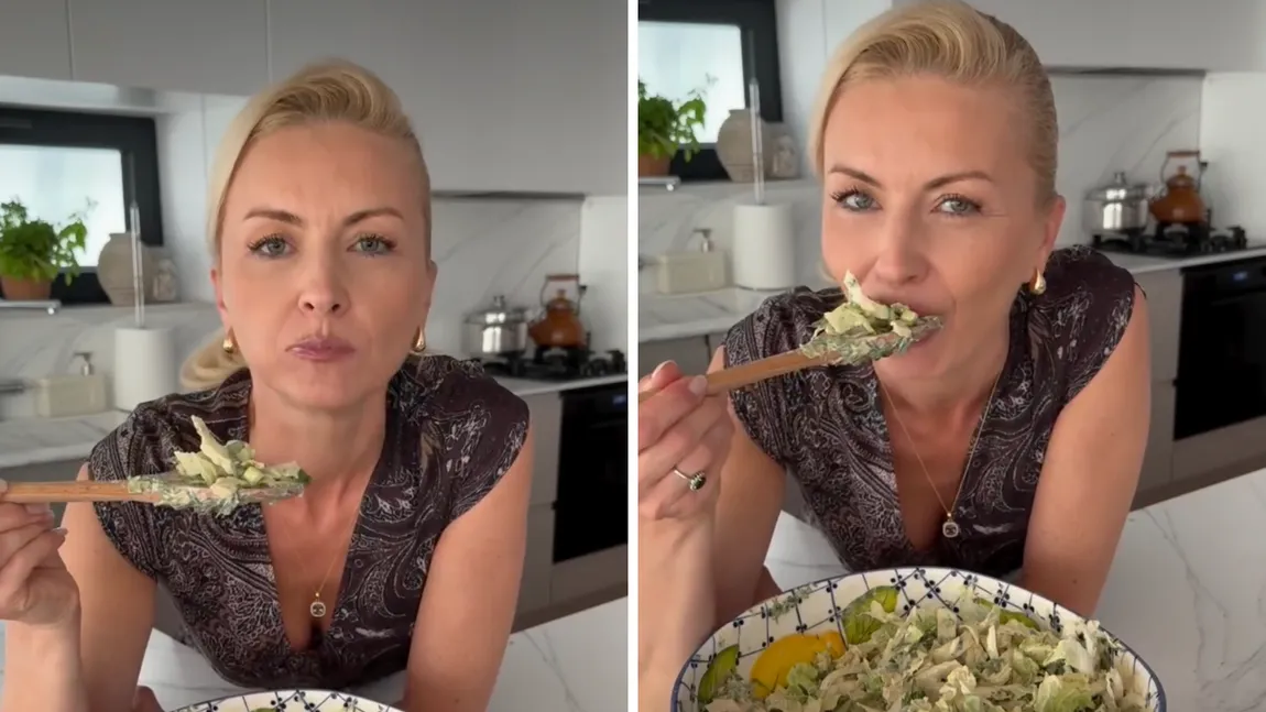 Elwira Petre reinventează salata cu varză: Vedeta propune o rețetă 100% verde, ideală pentru orice masă