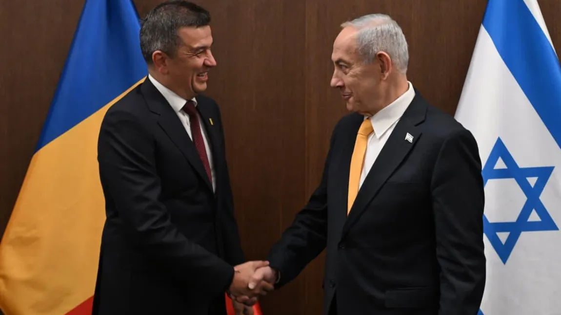 Sorin Grindeanu s-a întâlnit cu premierul israelian Benjamin Netanyahu. Ce vrea să obțină pentru România șeful Camerei Deputaților