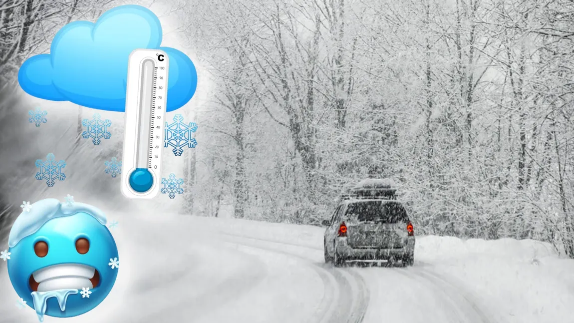 Meteorologii anunță 7 zile consecutive de ninsoare într-un oraș din România. Cum vor evolua temperaturile în luna februarie