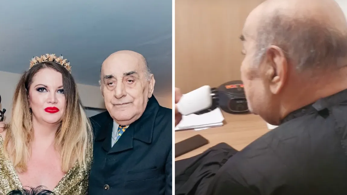 S-a tuns Viorel Lis! Oana nu îl lasă de izbeliște, așa că i-a adus frizer acasă. Momentul a fost plin de umor