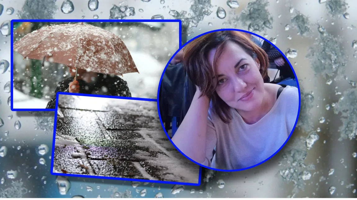 Prognoza meteo. Se depune strat neuniform de zăpadă la munte,  temperaturile scad la -15 grade C. Oana Păduraru anunţă ploi şi lapoviţă în sud