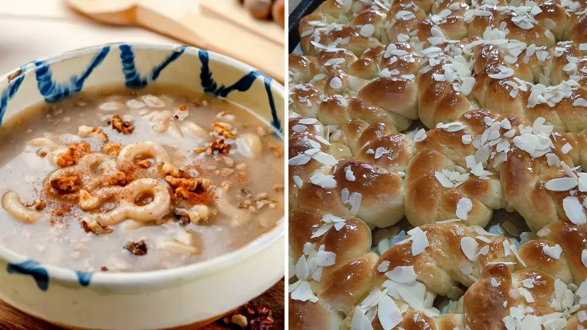 Mucenici muntenești sau mucenici moldovenești. Cea mai veche rețetă datează din 1871