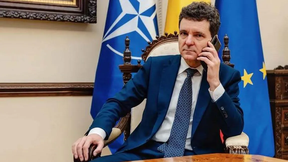 Nicuşor Dan, convorbire cu Antonio Costa, preşedintele Consiliului European. 