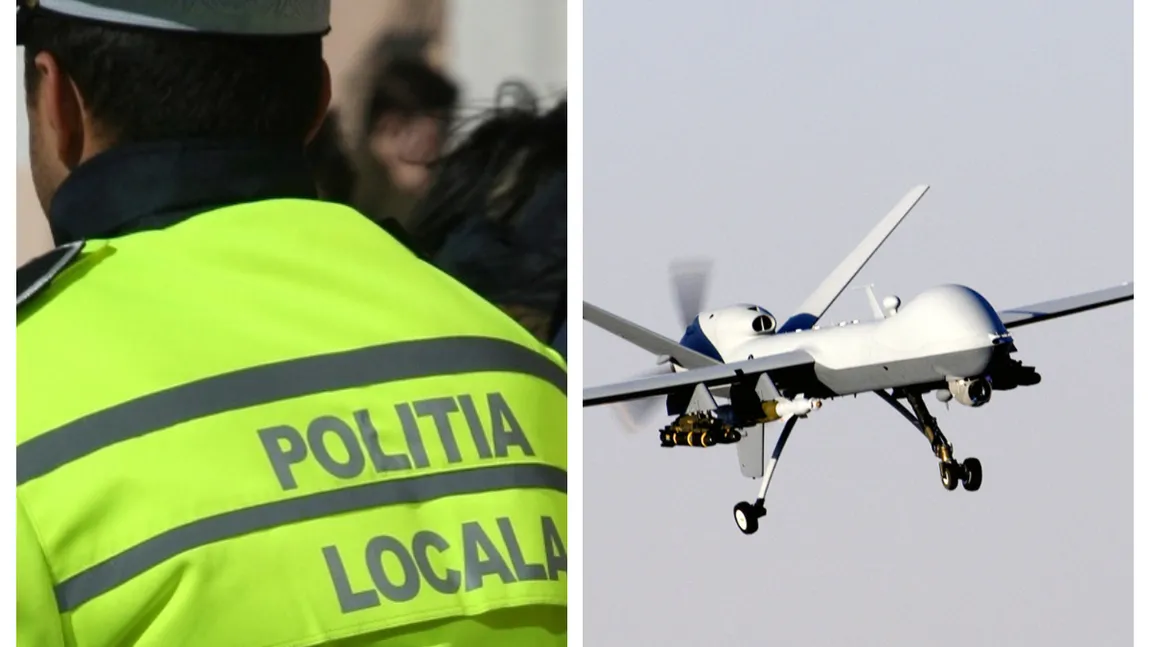 Polițiștii vânează construcțiile ilegale cu drona. Au fost date amenzi uriașe.