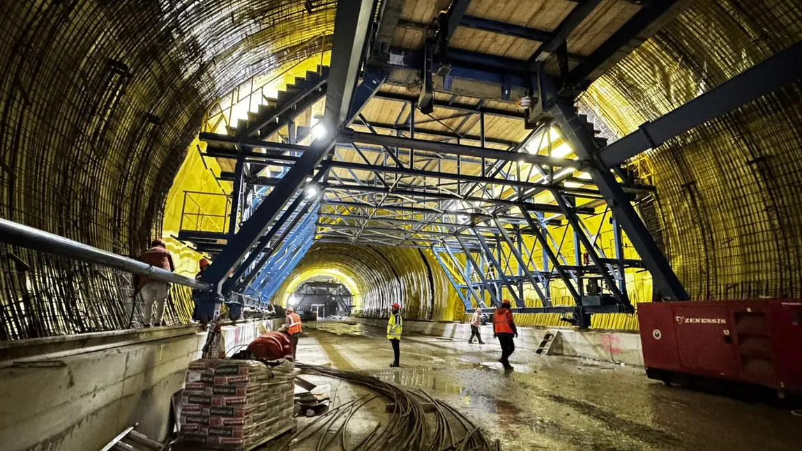Cum arată cel mai mare tunel de autostradă din România. Anul acesta ar trebui finalizate lucrările
