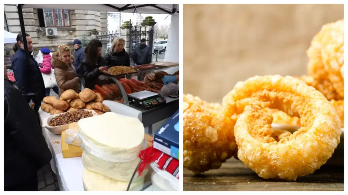 Și 1 Martie trece prin stomac! Chips din șorici și brânza de burduf, vedetele târgului de Mărțișor din Capitală. Cât costă deliciile culinare aduse pe tarabe