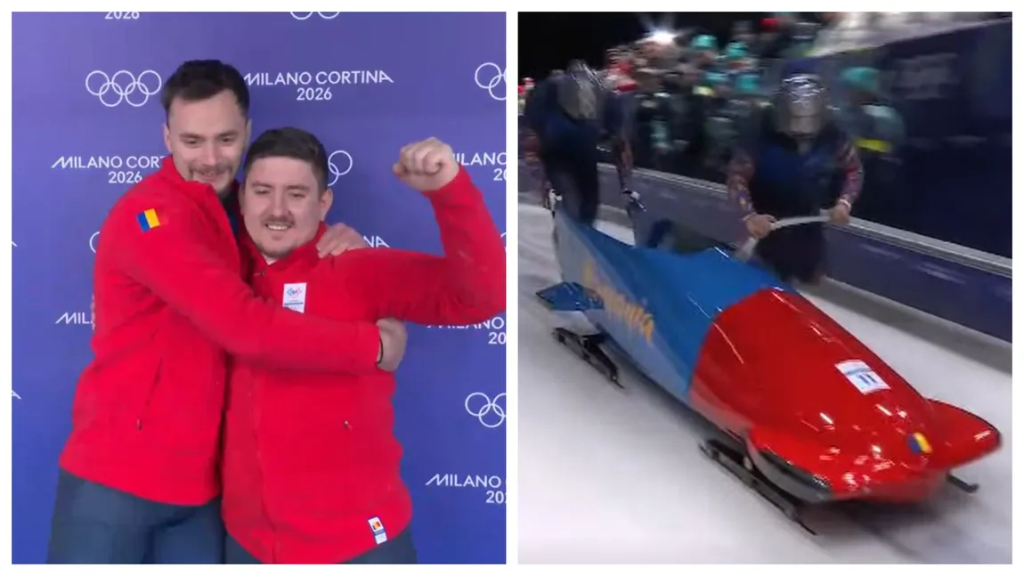 Câţi bani vor primi Mihai Tentea şi George Iordache pentru rezultatul istoric de la JO 2026. Cei doi au terminat pe locul 5 în proba de BOB-2