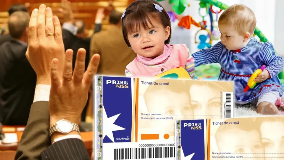 Situațiile în care părinții pot obține tichete de creșă. Suma prevăzută lunar