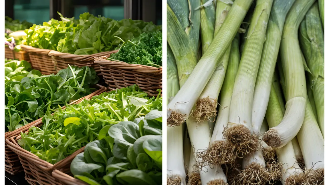 Primele trufandale românești au apărut deja în piețe. Cât costă o legătură de ceapă verde