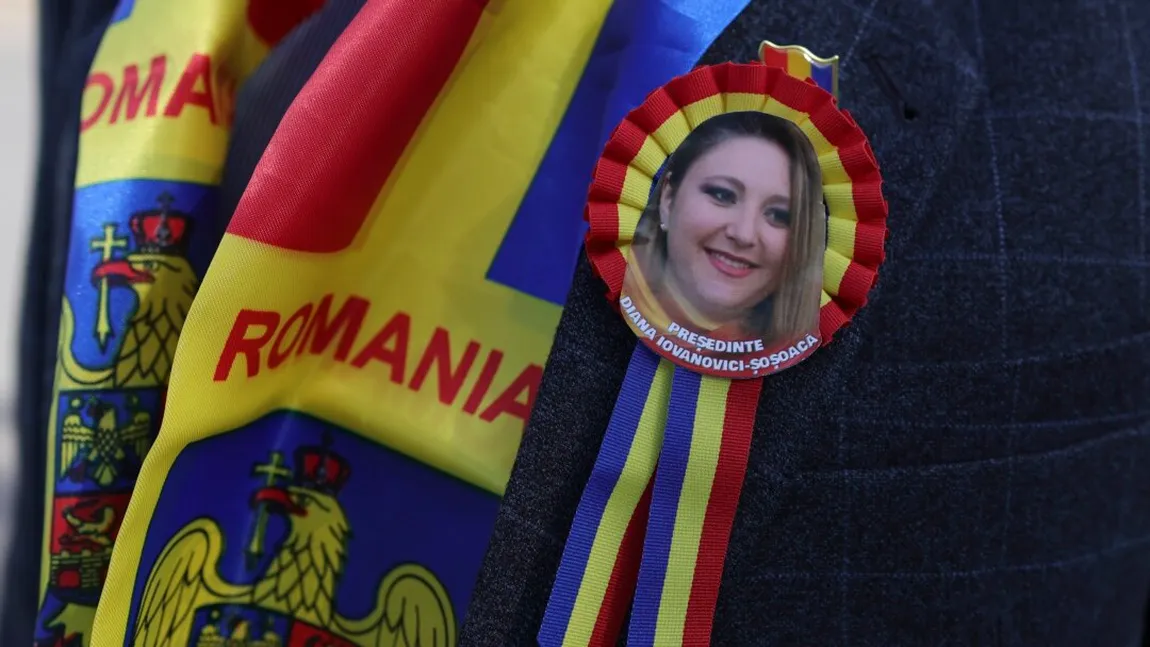 Diana Şoşoacă vrea anexarea Republicii Moldova cu banii Uniunii Europene