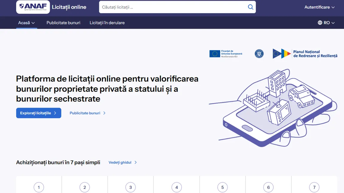 ANAF a lansat o platformă online pentru vânzarea bunurilor confiscate. Primele produse: mașini de lux și ceasuri scumpe