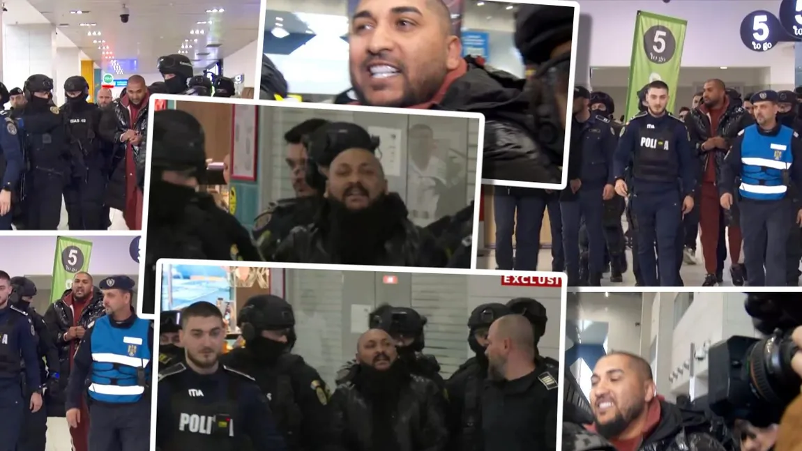 Dani Mocanu și fratele său urmează să ajungă la Penitenciarul Rahova unde vor intra într-o etapă de carantină GALERIE FOTO