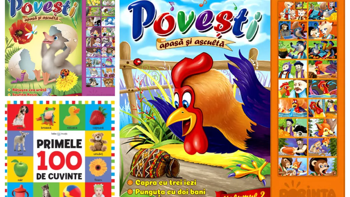 Cărţile interactive, tot mai importante în dezvoltarea copiilor în primii ani de viaţă