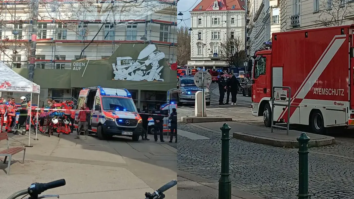 Patru persoane au murit după prăbuşirea unor schele în centrul vechi 