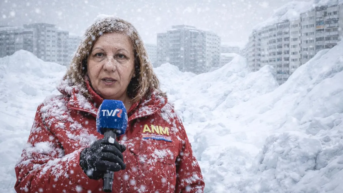 Nouă alertă ANM. Se depune strat nou de zăpadă la munte, ploi abundente în restul ţării. Harta intemperiilor cuprinde jumătate de ţară