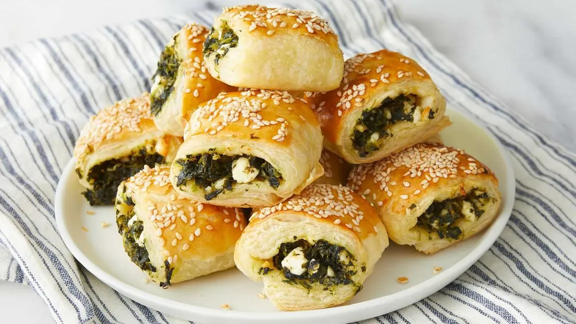 Rețetă de rulouri din ștevie pane. Este un preparat de post și extrem de delicios