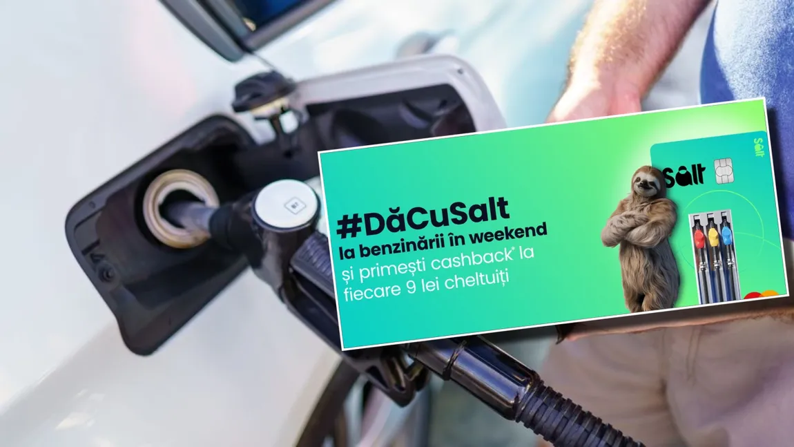Salt Bank vine cu soluții pentru clienți în contextul creșterilor de preț la carburanți: cash back la benzină în două weekenduri consecutive