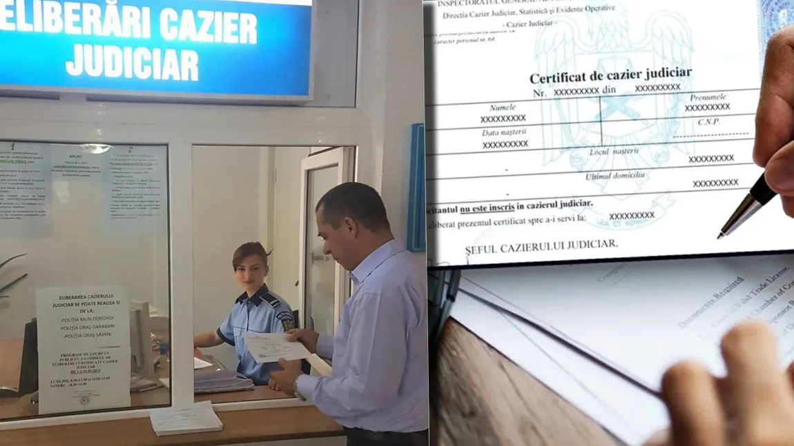 Care sunt actele necesare pentru obținerea unui cazier judiciar. Lista documentelor pe care trebuie să le deții