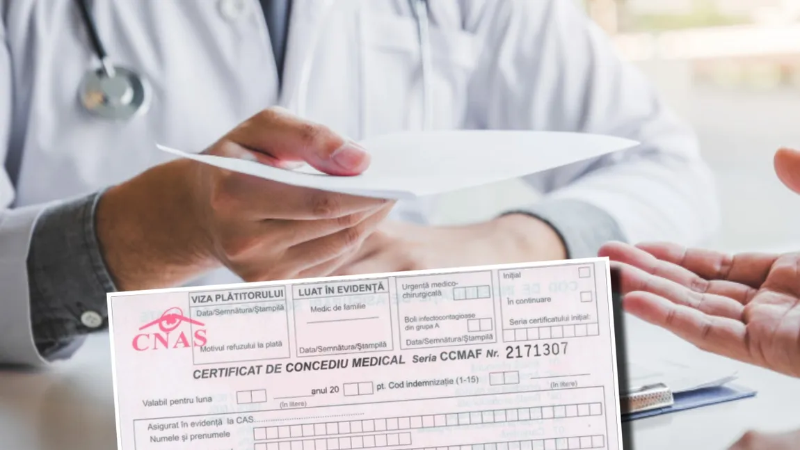 Povara plăţii concediilor medicale este mutată pe angajatori, care ar putea primi banii de la CNAS în cel mult 90 de zile