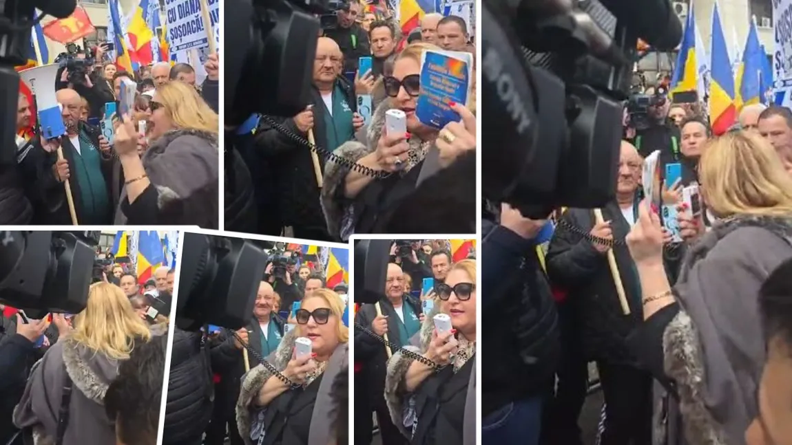 Diana Șoșoacă, la Parchetul General, pentru expertiză psihiatrică! Potop de vorbe grele la adresa autorităților. ”Să țineți minte, crimininalilor!”