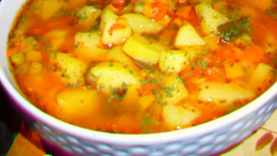 Ciorbă de potroace după rețeta lui Bărbosu. Este perfectă pentru cei care țin post