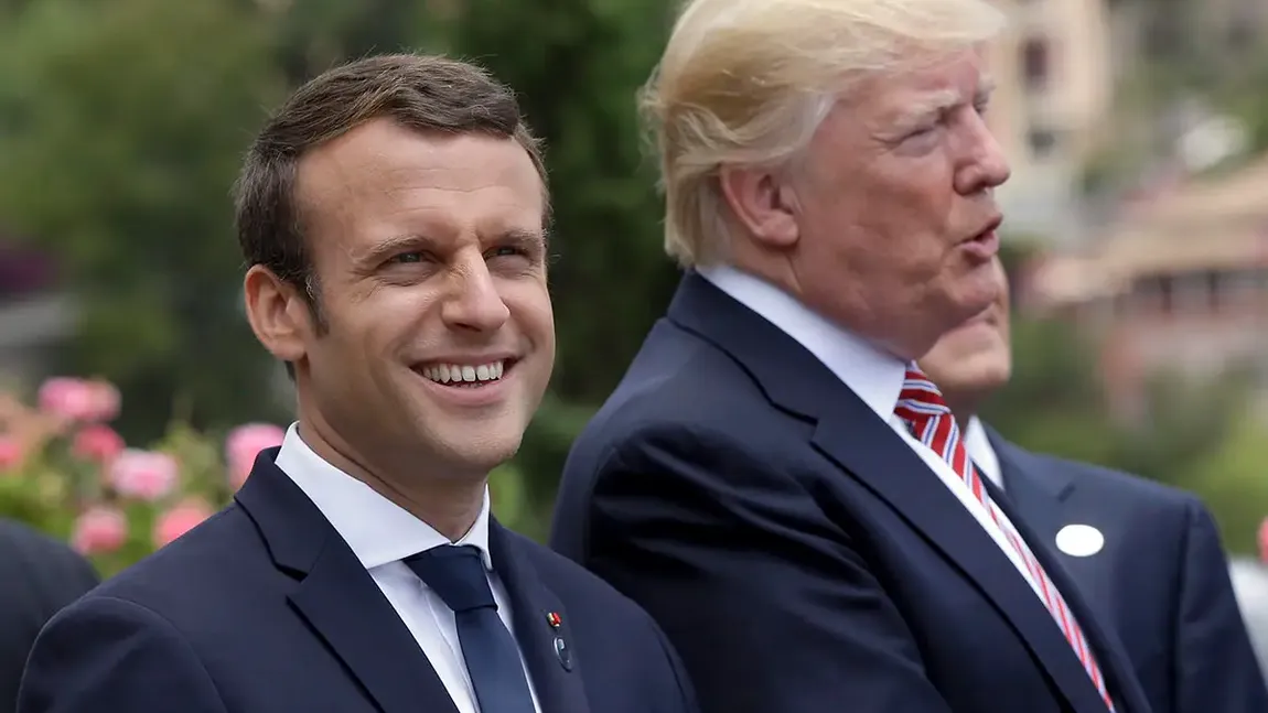Macron îl contrazice, din nou, pe Trump: 