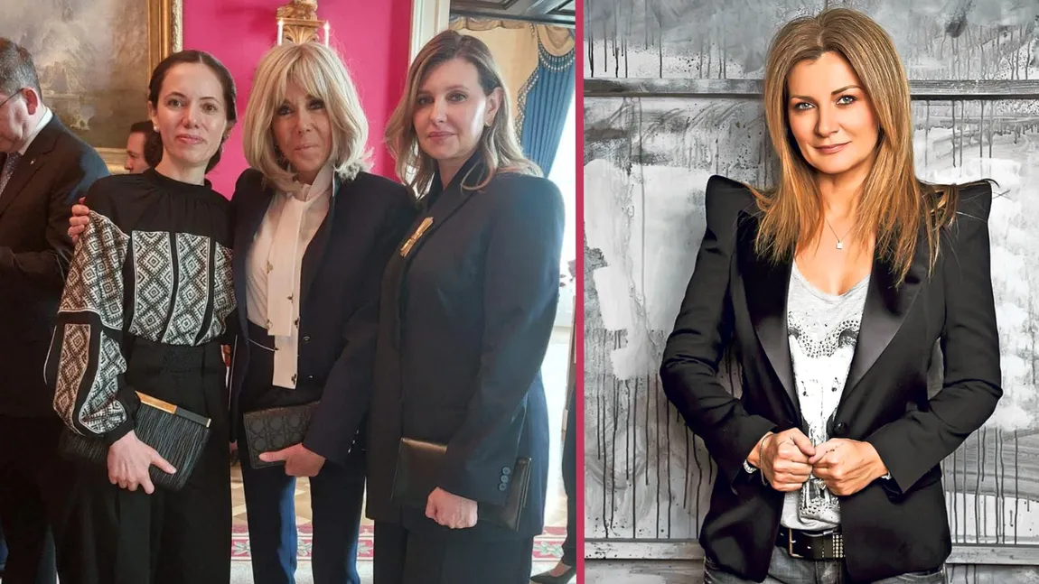 EXCLUSIV Mirabela Grădinaru a dus tradiția românească la Washington. Prima Doamnă a României poartă creația designerului Irina Schrotter la summitul Melaniei Trump: „Ne-a plăcut provocarea!”