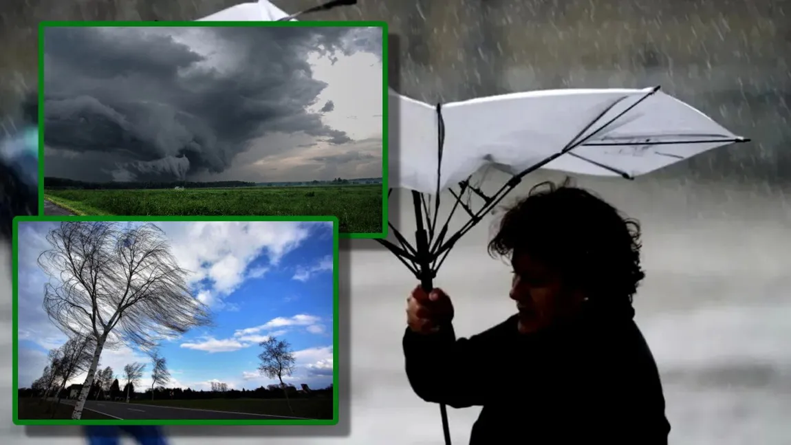 Vremea se răcește din nou, revin ploile si ninsorile în România. ANM a emis cod galben de vânt puternic