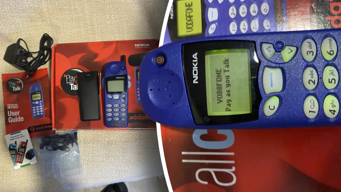 Cât costă un Nokia 5110 nou în 2026. „Telefonul cărămidă” vine la pachet cu toate accesoriile