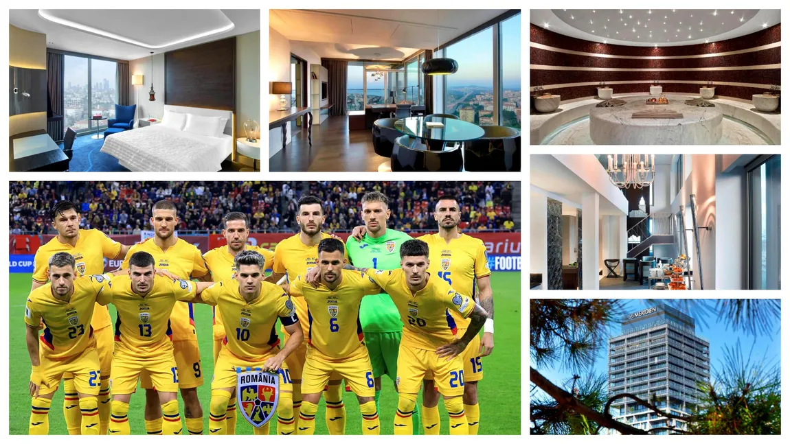 TURCIA - ROMÂNIA Condiţii de lux pentru tricolori la Istanbul. Vor fi cazați într-un hotel de 5 stele, cât costă o noapte