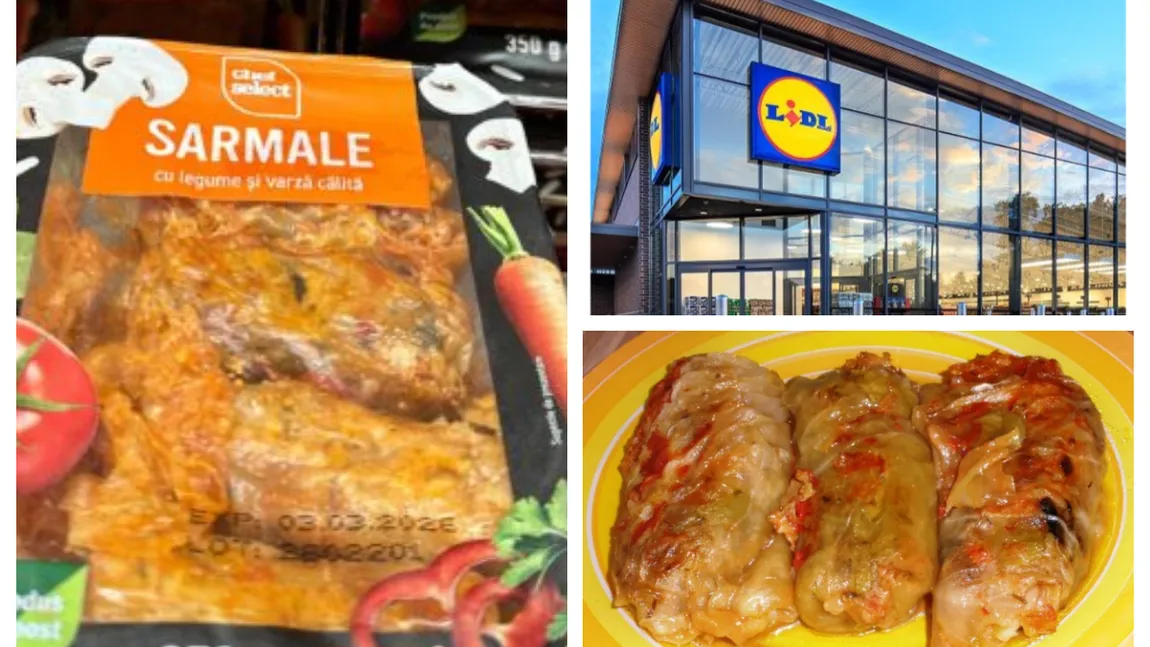 Din ce sunt făcute sarmalele de post de la LIDL. Ce conțin acestea, de fapt